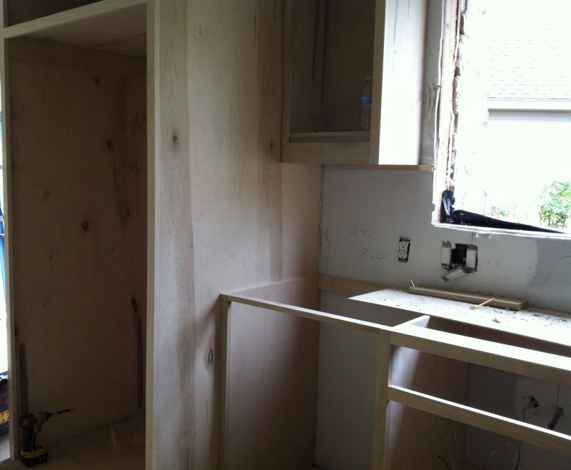 Cabinet Refinishing detail
